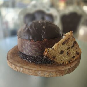 Panettone vegano al cioccolato
