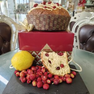 Panettone Vegano Limoncello e Fragoline